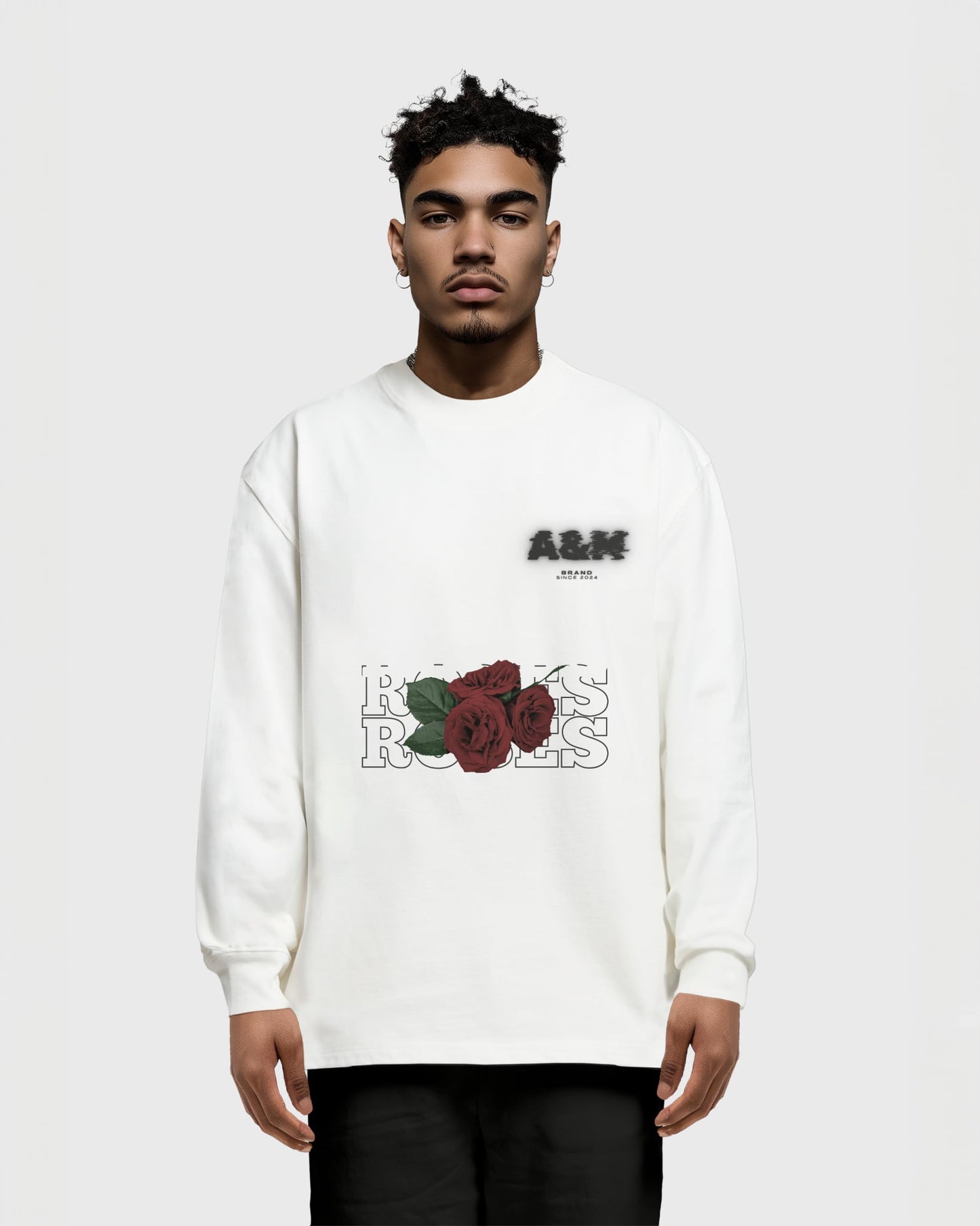 ROSES” Oversized Long Sleeve A&M Brand